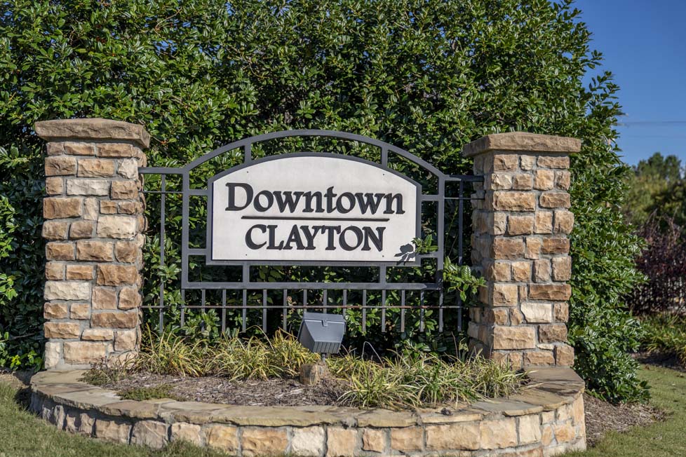 Clayton, NC sign