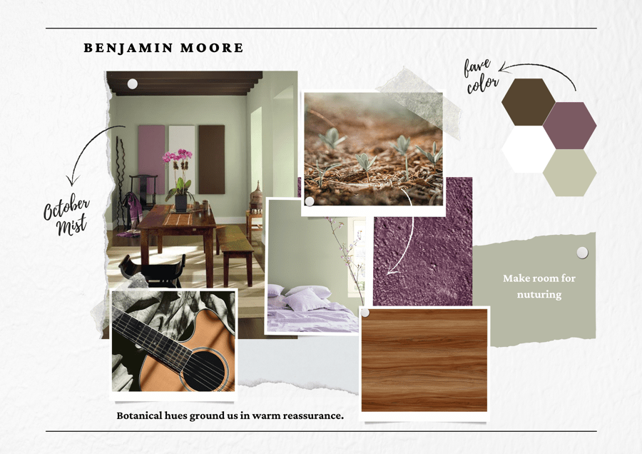 Benjamin Moore Color of the Year October Mist