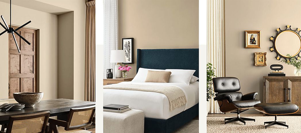 Universal Khaki is the easygoing neutral that makes every room feel pulled together.